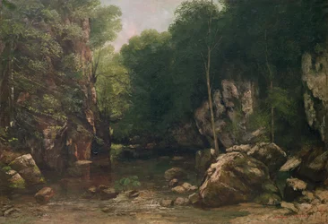 Le Ruisseau couvert, ou Le Ruisseau sombre, 1865